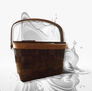 Holly Hobbie Vintage Made Basket W/Handle